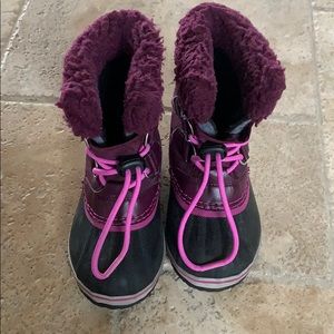 Sorel winter boots girls kids size 11